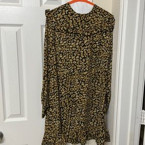 Cheetah print dress